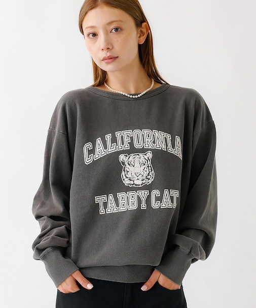 【MIXTA/ミクスタ】ロゴスウェット/スウェット/ギフト/加工/ヴィンテージ感