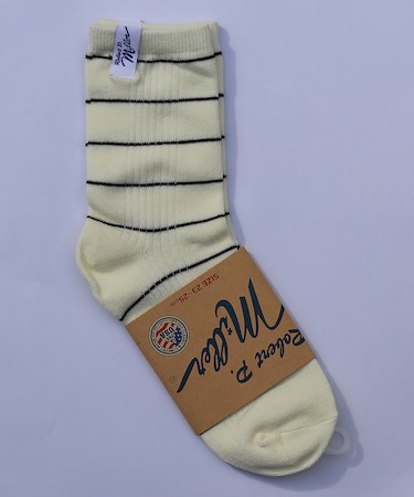 【Robert P.Miller/ロバートピーミラー】1Pソックス クルー/靴下