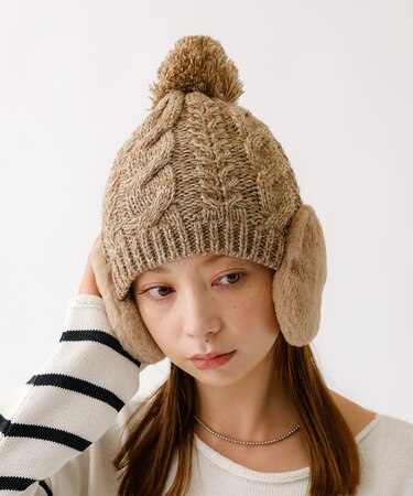 【RUBEN / ルーベン】RUS-8053 /イヤーカバーボンボンワッチ/EA