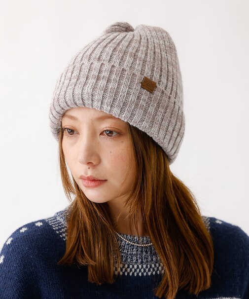 【RUBEN/ルーベン】RUS-7125/リブボアニット帽/RIB BORE W