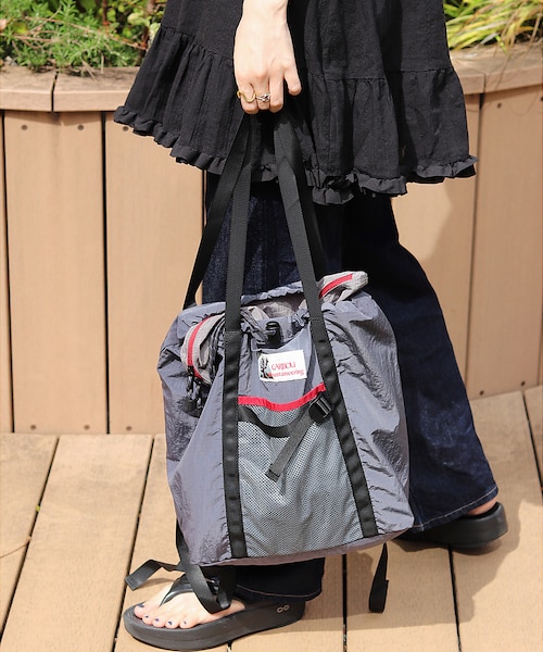 カリブーマウンテニアリング L/W PACK TOTE2 U by SPICK&SPAN トートバッグ CARIBOU MOUNTAINEERING/カリブー
