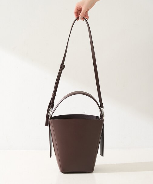【&MyuQ/アンドミューク】LIBER バケツショルダーバッグ