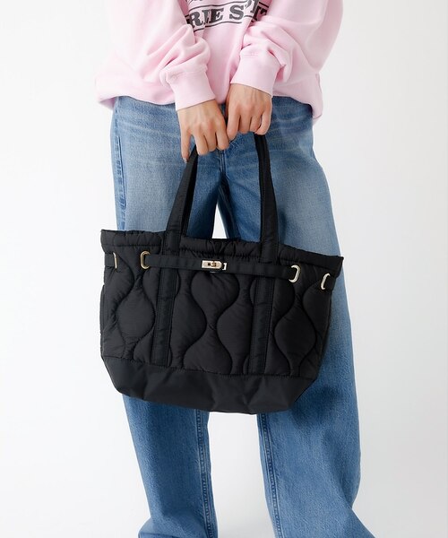 【美品】【送料無料】FORME キルティングトート大 TRIFFER/トリファー】キルティングトートバッグ/キルティング/トート