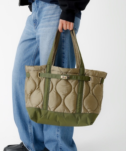 TRIFFER/トリファー】キルティングトートバッグ/キルティング/トート