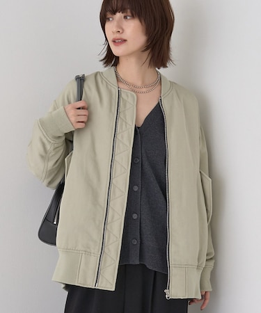 【高機能中綿使用】ミリタリーブルゾン