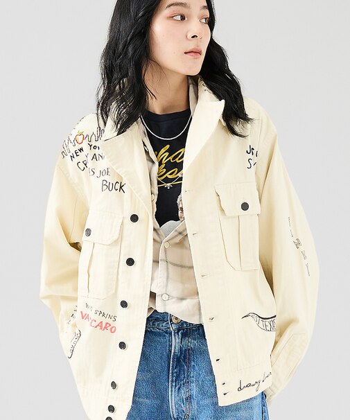 【THRIFTY LOOK/スリフティルック】MEMORIAL M-43 JAC