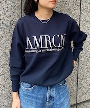 【AMERICANA×MICA＆DEAL/ アメリカーナ×マイカ】ロゴニット