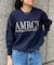 【AMERICANA×MICA＆DEAL/ アメリカーナ×マイカ】ロゴニット