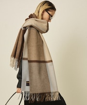 【定番人気】【2025AW新作】【TWEEDMILL/ツイードミル】大判ストール