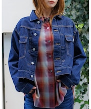 【Le Melange/ル・メランジュ】80ozデニムジャケット/#854380