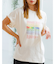 【Le Melange/ル・メランジュ】カラフルロゴTシャツ/#8541001T