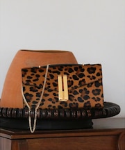 【DEMELLIER/デメリエー】VANCOUVER CLUTCH LE レオパ