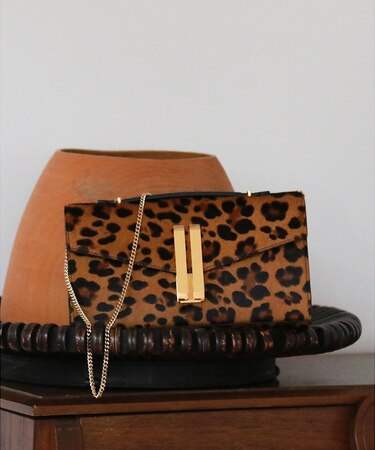 【DEMELLIER/デメリエー】VANCOUVER CLUTCH LE レオパ