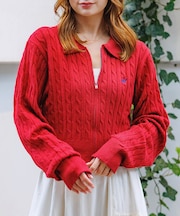 【BEVERY HILLS P.C/ビバリーヒルズポロクラブ】ケーブル編ポロカー