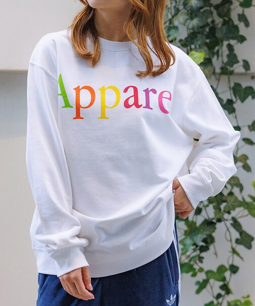 【THRIFTY LOOK / スリフティールック】クルーネックスウェット/Ap