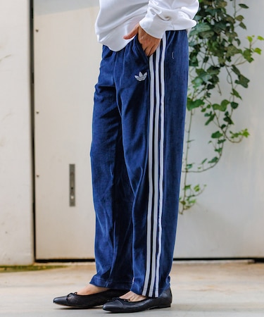【adidas / アディダス】ベロアトラックパンツ/VELOUR SST PA