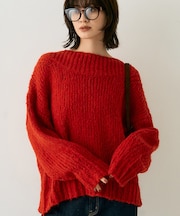 ロービングニットプルオーバー