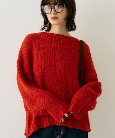 ロービングニットプルオーバー