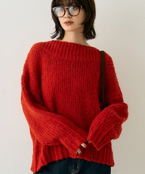 ロービングニットプルオーバー