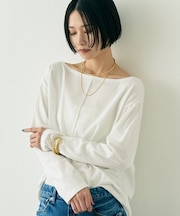 綿ポリ天竺万能カットプルオーバー