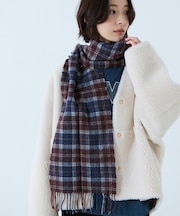 【BARBOUR/バブアー】タータンスカーフ / マフラー / ウール / チェ