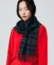 【BARBOUR/バブアー】タータンスカーフ / マフラー / ウール / チェ