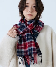 【BARBOUR/バブアー】タータンスカーフ / マフラー / ウール / チェ