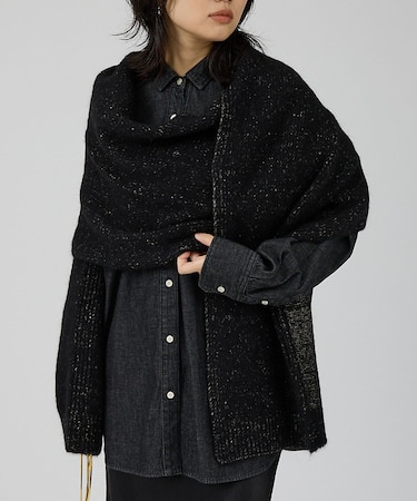 【IRONING/アイロニング】high neck 2way muff ハイネッ
