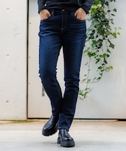 【SOMETHING/サムシング】BODYFIRE / テーパードデニムパンツ