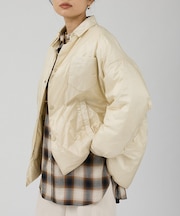 【upper hights/アッパーハイツ】GENEVE ダウンシャツブルゾン