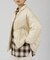 【upper hights/アッパーハイツ】GENEVE ダウンシャツブルゾン