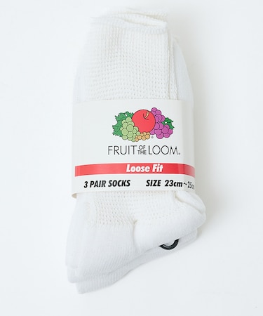 【FRUIT OF THE LOOM/フルーツ・オブ・ザ・ルーム】【3足セット】
