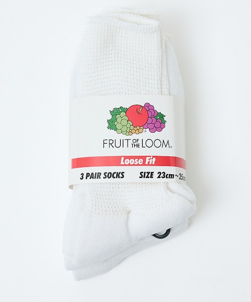【FRUIT OF THE LOOM/フルーツ・オブ・ザ・ルーム】【3足セット】