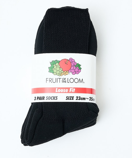 【FRUIT OF THE LOOM/フルーツ・オブ・ザ・ルーム】【3足セット】
