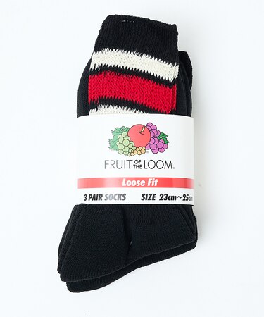 【FRUIT OF THE LOOM/フルーツ・オブ・ザ・ルーム】【3足セット】