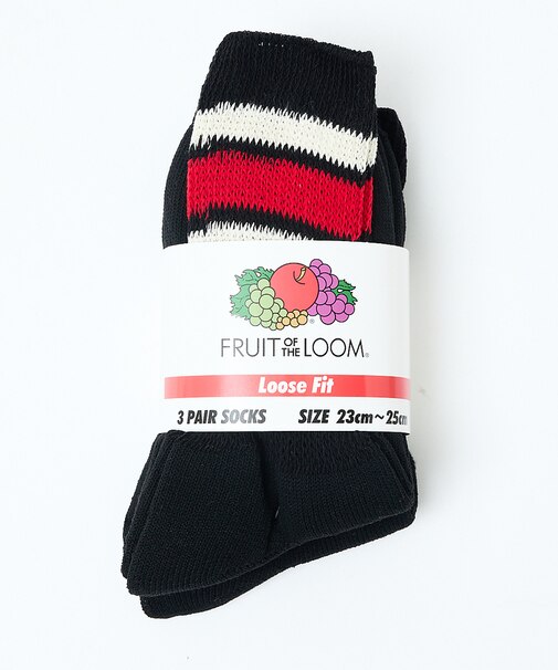 【FRUIT OF THE LOOM/フルーツ・オブ・ザ・ルーム】【3足セット】