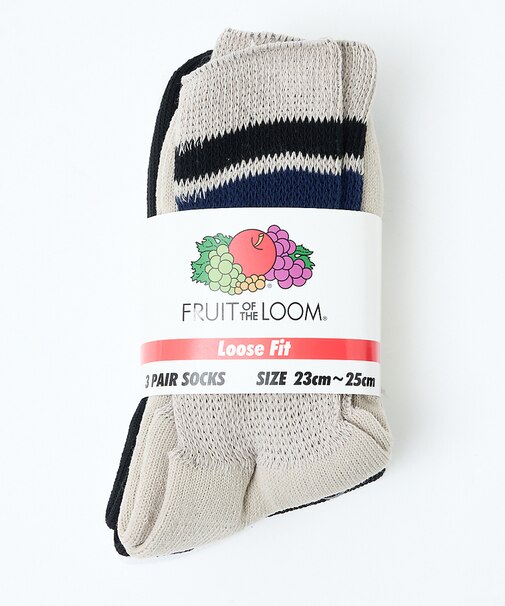 【FRUIT OF THE LOOM/フルーツ・オブ・ザ・ルーム】【3足セット】
