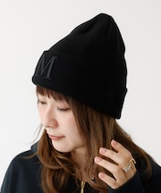 【MICA×NEW ERA/マイカ×ニューエラ】knit cap ロゴ刺繍ニット