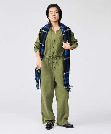 【Le Melange/ル・メランジュ】ワークオールインワン / つなぎ