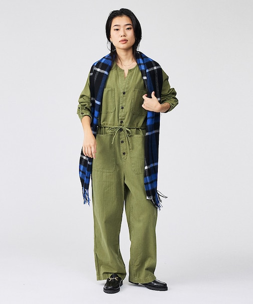 【Le Melange/ル・メランジュ】ワークオールインワン / つなぎ