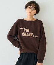 ノエルロゴニットプルオーバー