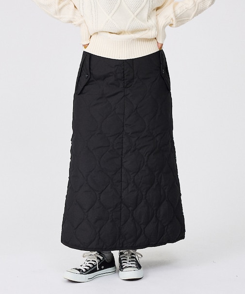 【TAION / タイオン】ミリタリー ダウンスカート