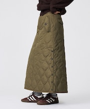 【TAION / タイオン】ミリタリー ダウンスカート