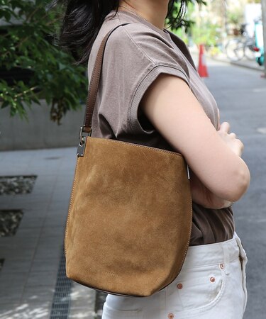 【ORSETTO/オルセット】RACOOLTOスウェードレザーショルダーバッグ