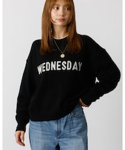 【Le Melange/ル・メランジュ】ロゴニット/#8552003/トップス/