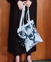 【heyep／ヘイップ】キャットトートバッグ with ポーチチャーム Cats