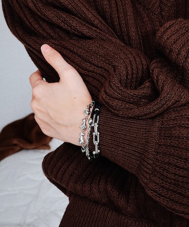 【heyep/ヘイップ】キャット&メタルパーツ ヘアタイ 3P CAT&META