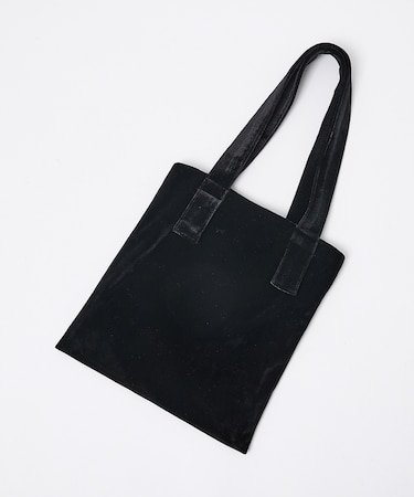 【Keena/キーナ】ベルベットミニトート/ベロア/トート/バッグ/お出かけ【W