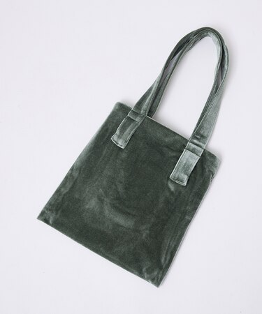 【Keena/キーナ】ベルベットミニトート/ベロア/トート/バッグ/お出かけ【W