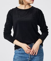 【Keena/キーナ】レイヤートップス/トップス/レイヤード/２枚セット/上品【